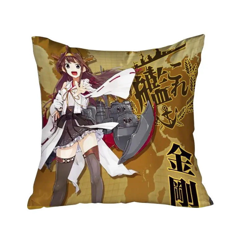 Hobby Express Kongou Kantai Collection Аниме Dakimakura квадратная наволочка GZF316|square pillow cover|anime