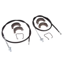 Motorcycle Front & Rear Break Cable & Break Shoes for Yamaha50 Peewee50 PW50 Features High Temperature Stability break heart front tee