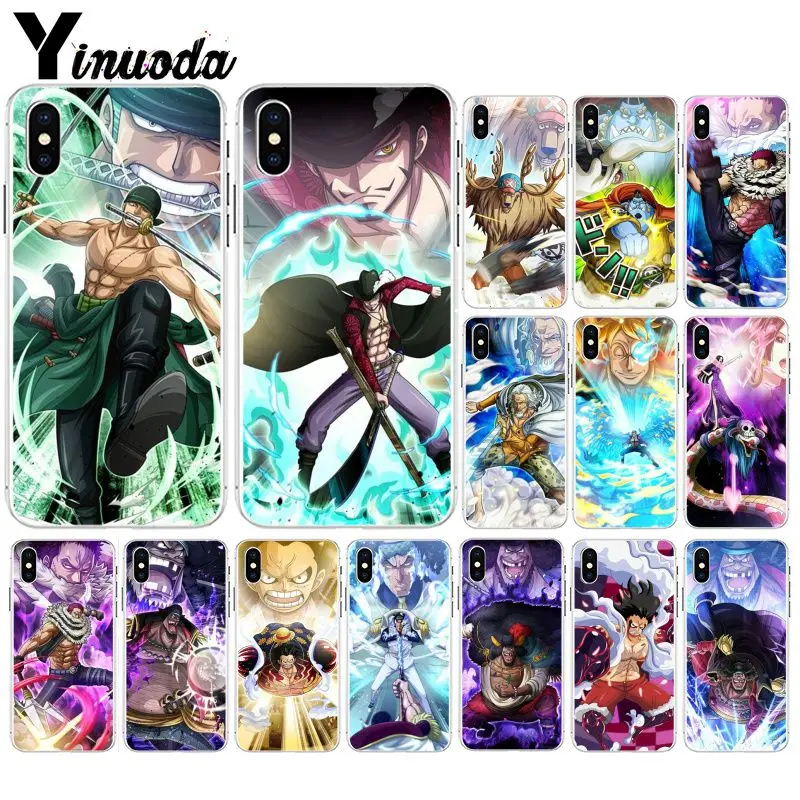 Yinuoda one piece Новинка чехол для телефона Fundas Apple iPhone 8 7 6 6S Plus X XS MAX 5 5S SE XR мобильный |