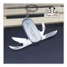 Милый лагерь Открытый нож Pare резак складной брелок инструмент 10 шт. много на заказ бесплатно с вашим текстовый логотип хорошие Свадебные подарки
