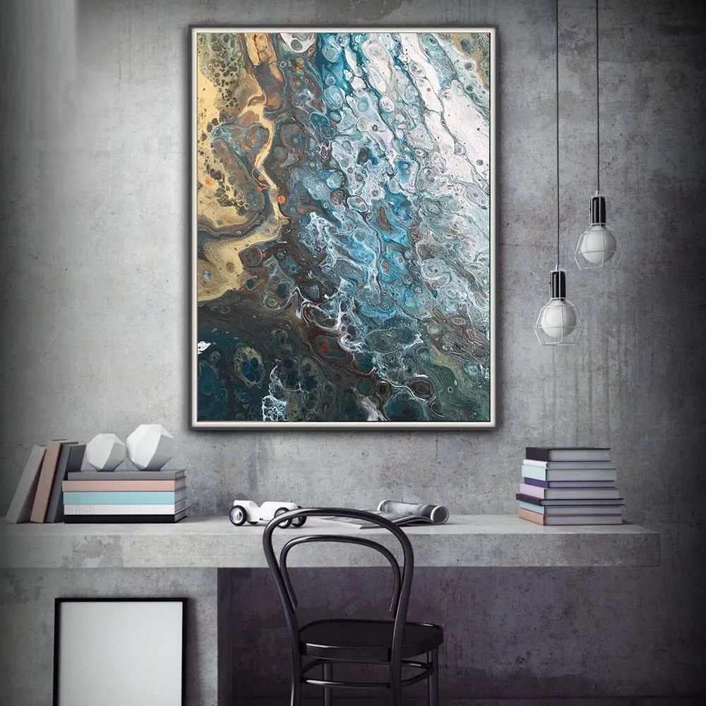 Giclee prints art abstract painting coastal home decor modern canvas prints gift wall decor large sizes beach house art canvas