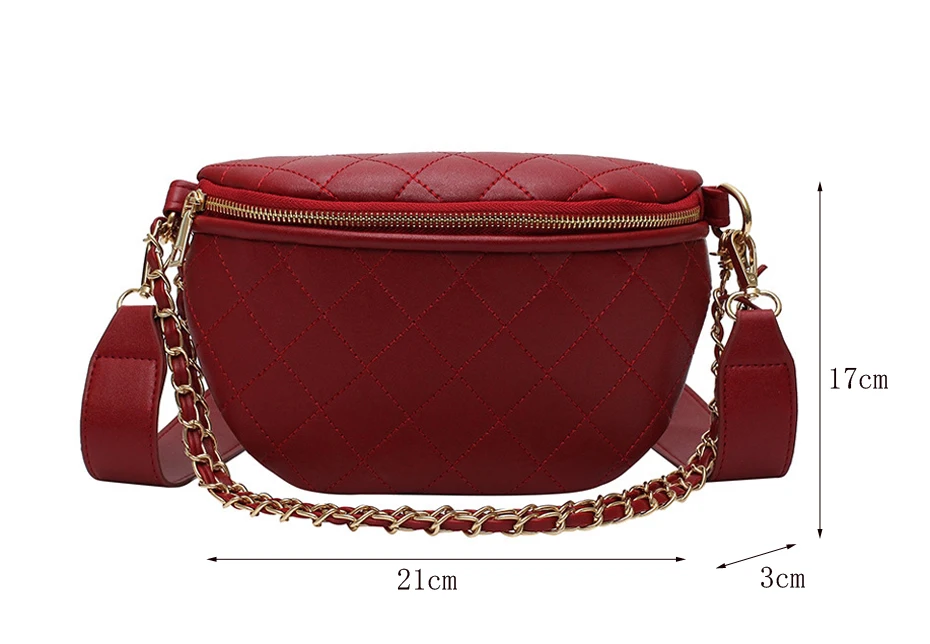 Новые сумки для женщин поясная сумка женская круглая поясная сумка Роскошная брендовая кожаная нагрудная сумка красная Новая модная Высококачественная