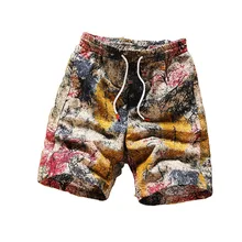 Мужская одежда шорты для фитнеса хлопок лето мода Плюс Размер Компрессионные Мужские повседневные шорты-Карго