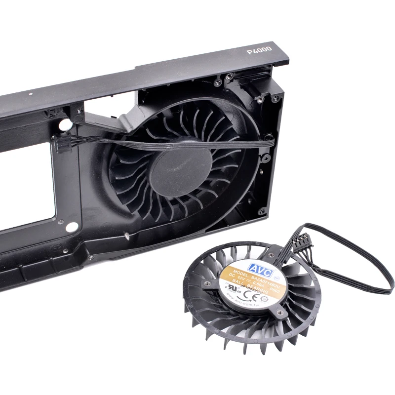 Brand New Ventola Di Raffreddamento Della Scheda Grafica Originale 12 V 0.60A Baza0714B2U-P001 P002 Per Quadro P4000 M4000