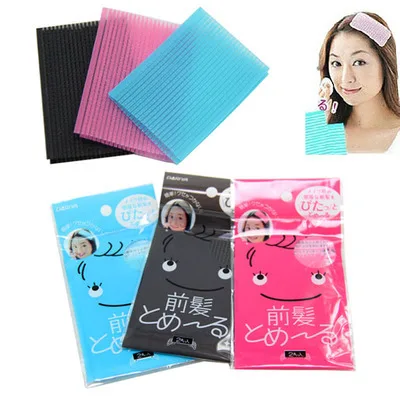

10pcs/5bags Magic Hair Sticker Paste Post For Girls Women Makeup Facial clean Hairbands Bang Patches Tape