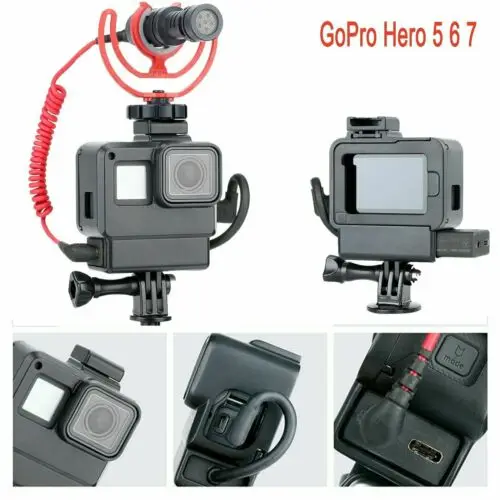 Защитный чехол Ulanzi V2 для GoPro Hero 7 6 5 рамка камеры аксессуары 3B27|Чехлы экшн-камер| |