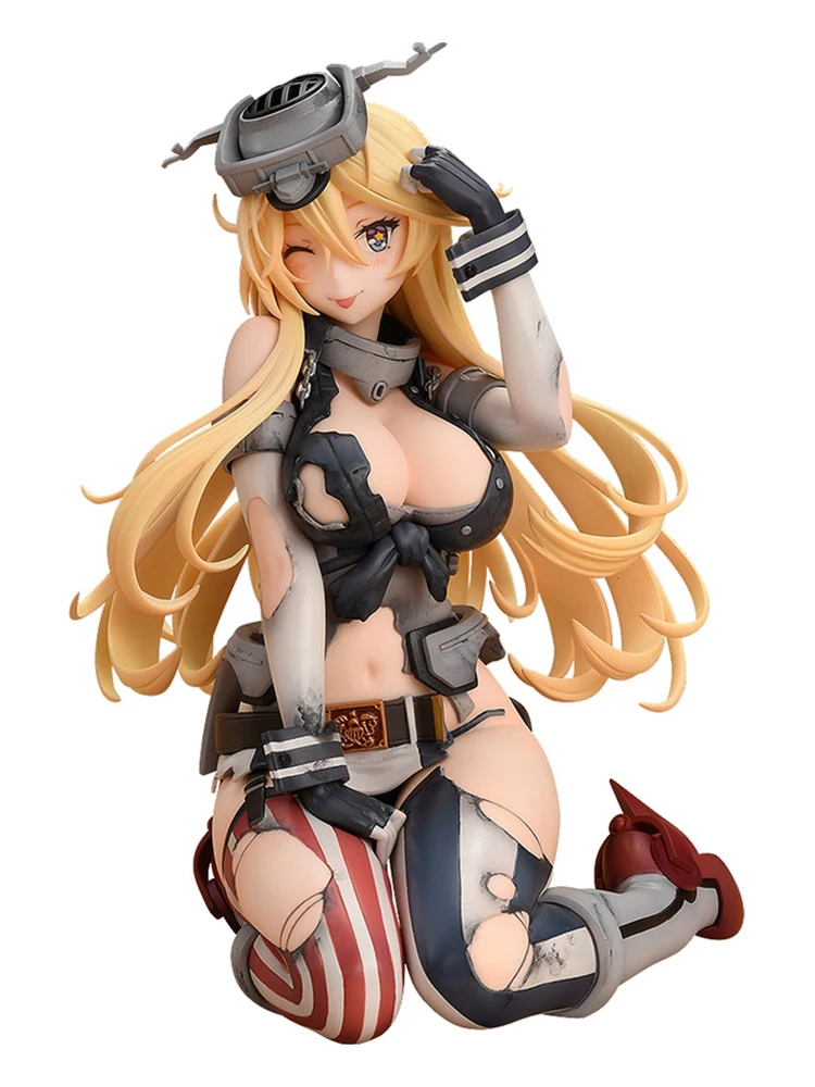 Аниме Kantai Коллекция Айова легкое оружие сексуальная девушка ПВХ фигурка