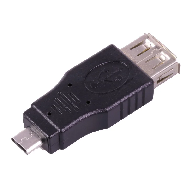 Штекер Micro usb для разъема USB A female адаптер планшетного компьютера OTG v8