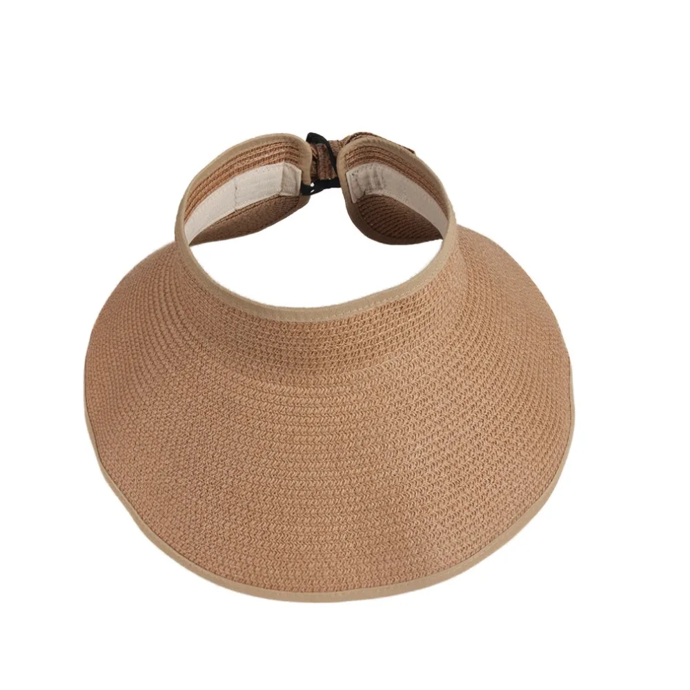 Fur Story 17618 Women's Fashion Straw Hat Bowknot Summer Beach Hats Wide Large Brim Foldable Roll Up Easy Hand-Carry Sun | Аксессуары
