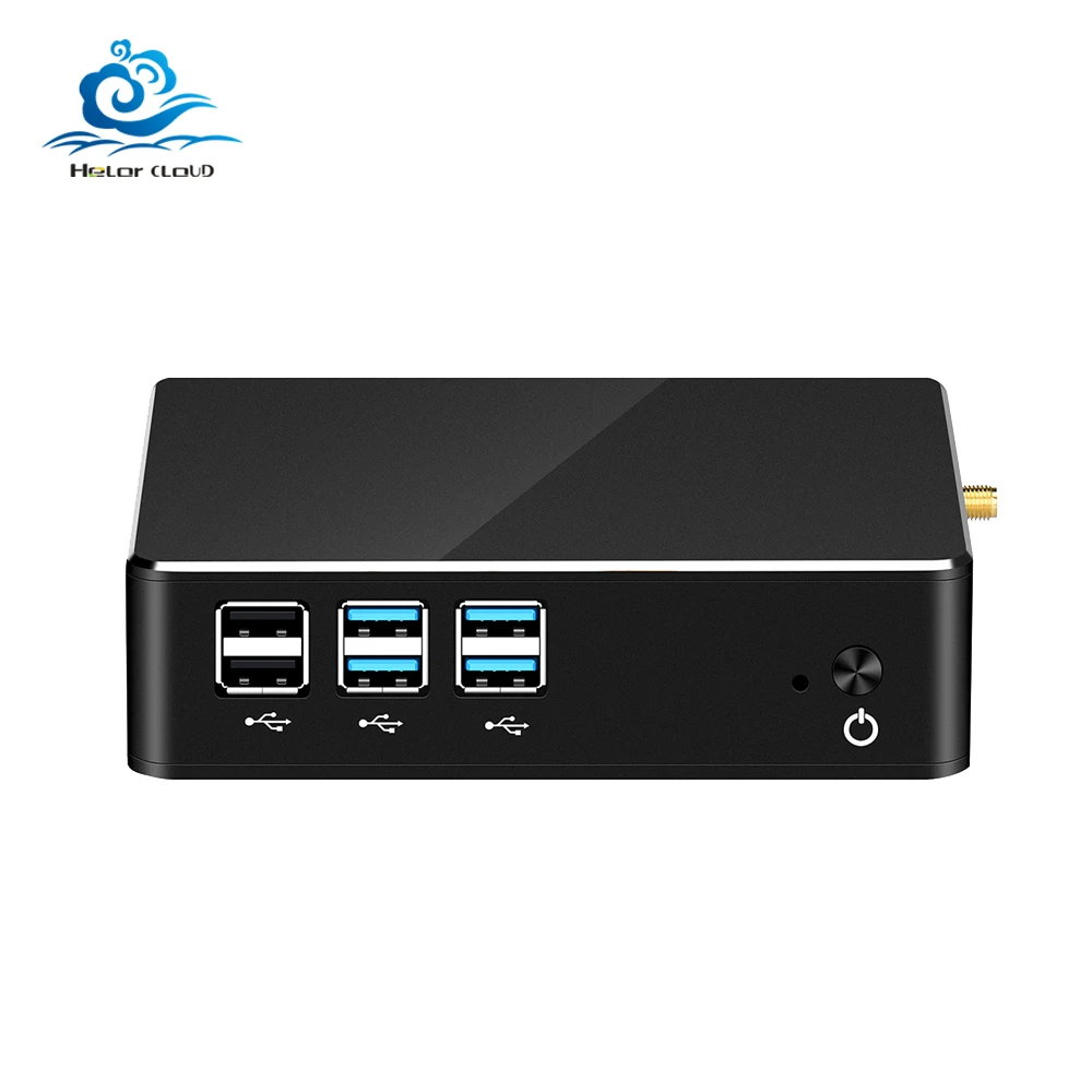 

HLY i7 Mini PC Core i7 7500U 6500U 5500U Mini Computer Windows 10 pc mini Cooling Fan USB PC HDMI WIFI desktops laptops