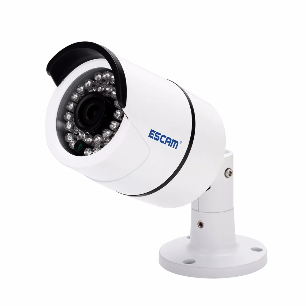 

ESCAM QD410 4MP Bullet IP Camera H.265 Waterproof Home Surveillance CCTV Camera with IR Night Vision, Motion Detection