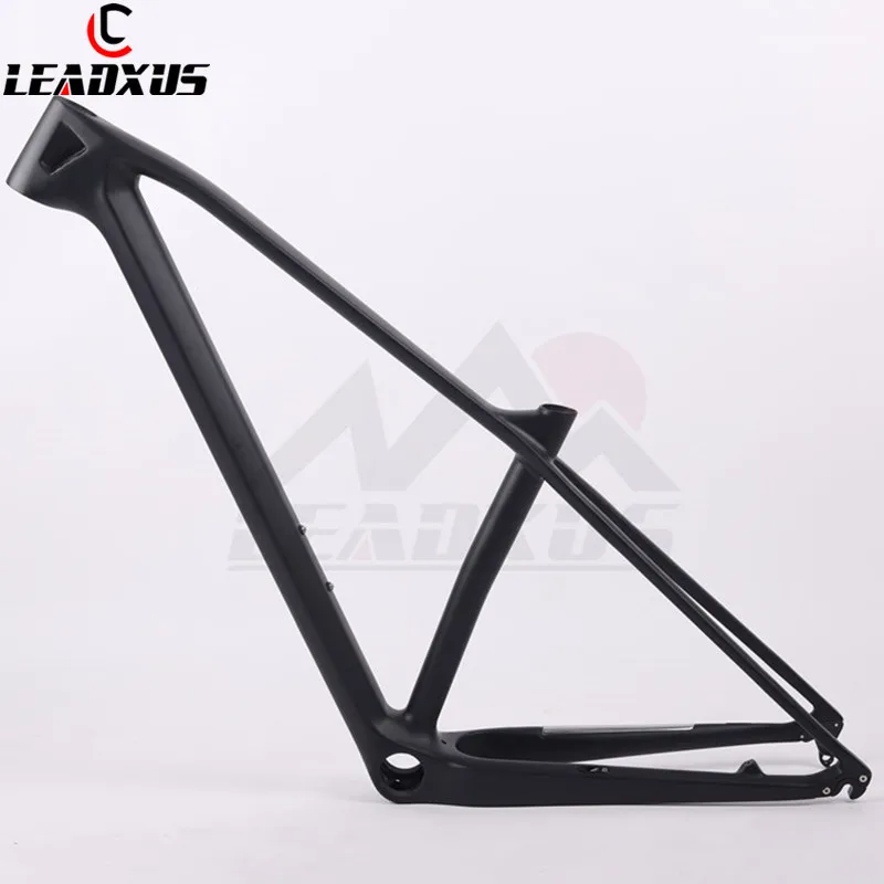 Flash Deal LEADXUS CX300 Super Light 29er MTB Bike Frame Quick Release/Thru Axle 29 Inch Mountain Bicycle Carbon Frame Size 15"/16"/17"/19" 0