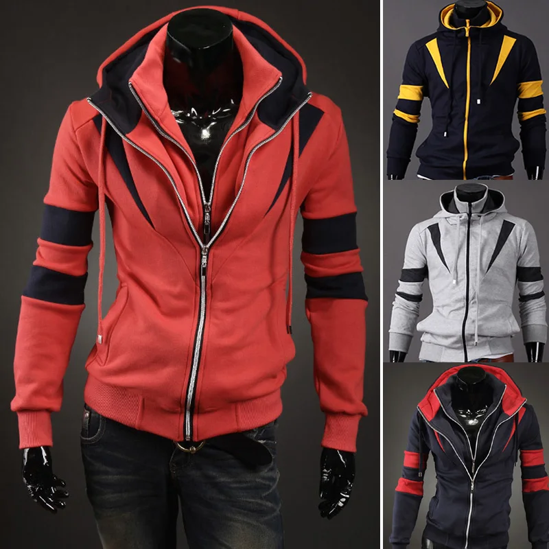 men's hoodie sweatshirt jacket