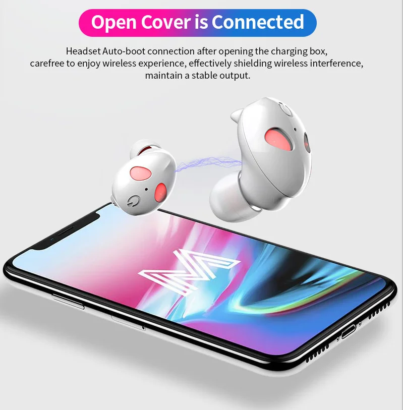 

Alien TWS Mini Bluetooth Earphones Wireless Headset Bluetooth 5.0 Stereo Sports Earbuds with Mic for Phone Andorid