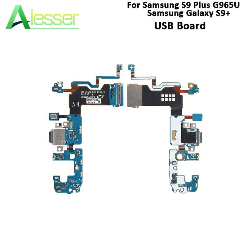 

Alesser For Samsung S9 Plus G965U USB Plug Charge Board Connector Assembly Repair Parts For Samsung Galaxy S9+ Phone Accessories