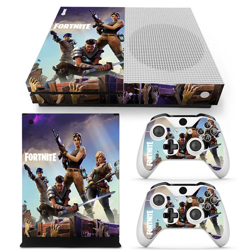 30% скидка наклейка на скины с дизайном Fortress для Microsoft Xbox One Slim Console|Наклейки| |