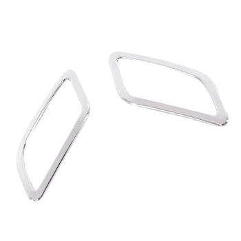 

For Nissan Qashqai 2011 2012 2013 2014 Air-Conditioning Outlet Sequinsdecoration Cover ABS Chrome Trim 2pcs Per Set ABS Chrome
