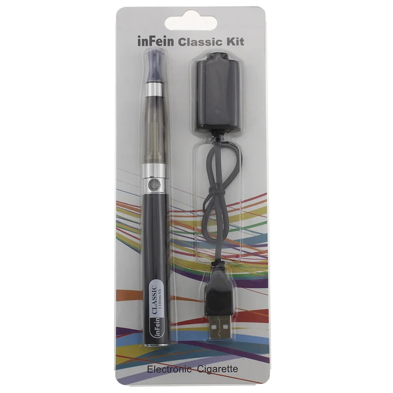 inFein Classic Electronic Cigarette Blister Kit 1100 mah Black.jpg