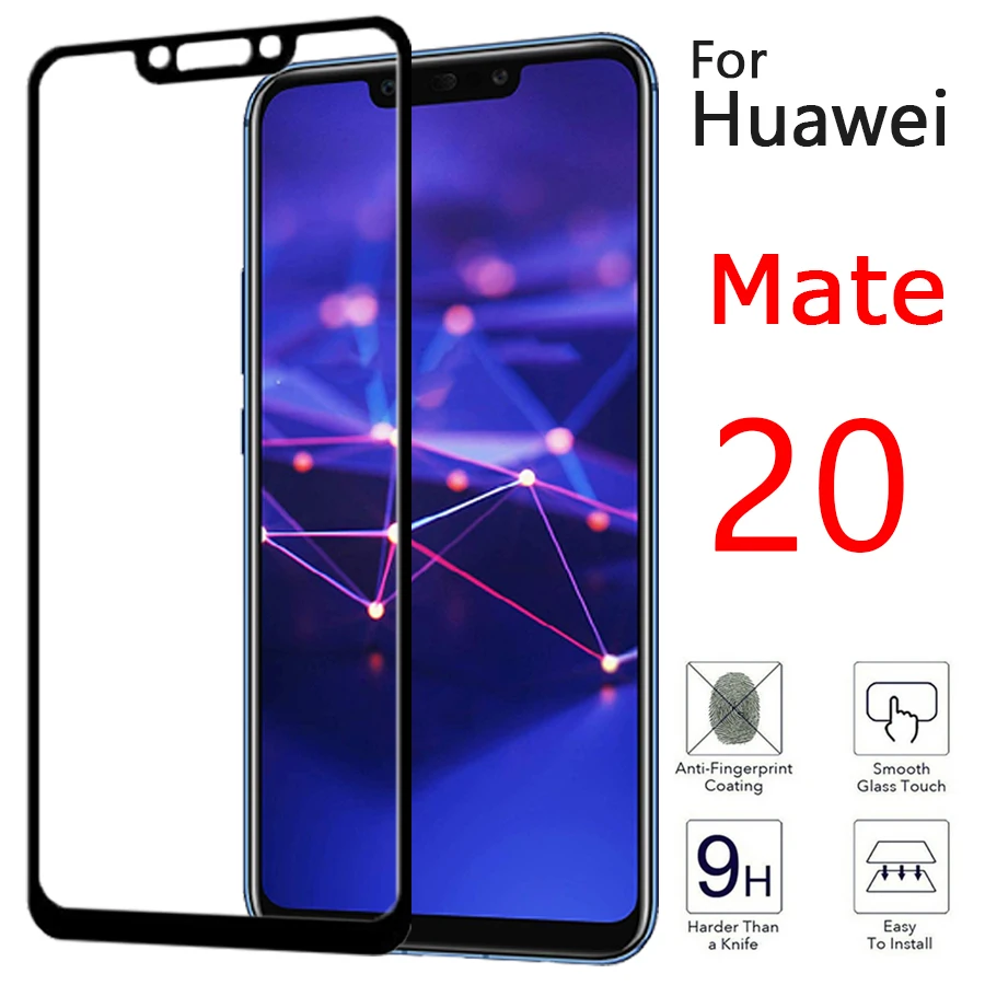 Защитное стекло для Huawei Mate 20 Lite Verre закаленное Huavei Mate20 Huaweii Light Tremp Защитная пленка