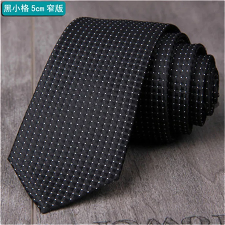 TagerWilen Новое поступление мужские галстуки 5 см узкая Корейская версия тощий галстук Повседневный ветер Англии Свадебный галстук T-251 - Цвет: 13