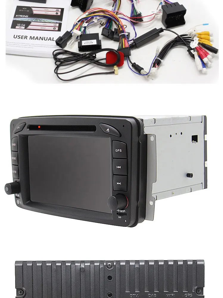 Excellent JDASTON HD 1080P 2 Din Car Radio For Mercedes Benz CLK W209 W203 W168 W208 W463 W170 Vaneo Viano Vito Car Multimedia DVD Player 8