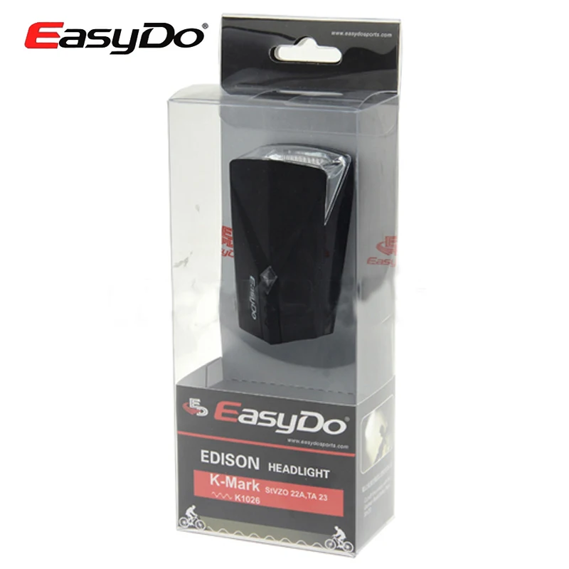 

EASYDO Waterproof IPX-4 Cycling Bike Head Light Auto Remote Intelligent Beam Adjustment HeadLight Bicycle Accessories,3Colors