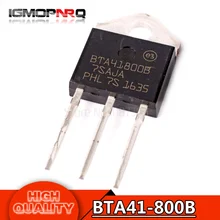 5pcs free shipping BTA41-800B BTA41800B BTA41-800 BTA41 Triacs 40 Amp 800 Volt TO-3P new original