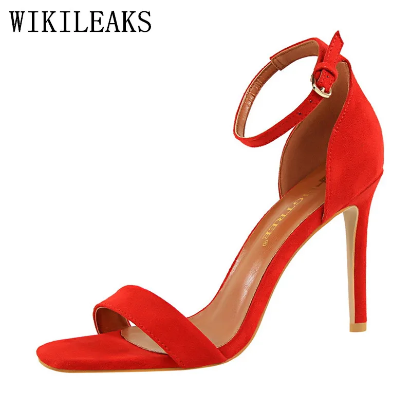 

2017 summer mary jane shoes woman designer fetish high heels sandals women sandalia feminina Elegant peep toe OL bigtree shoes