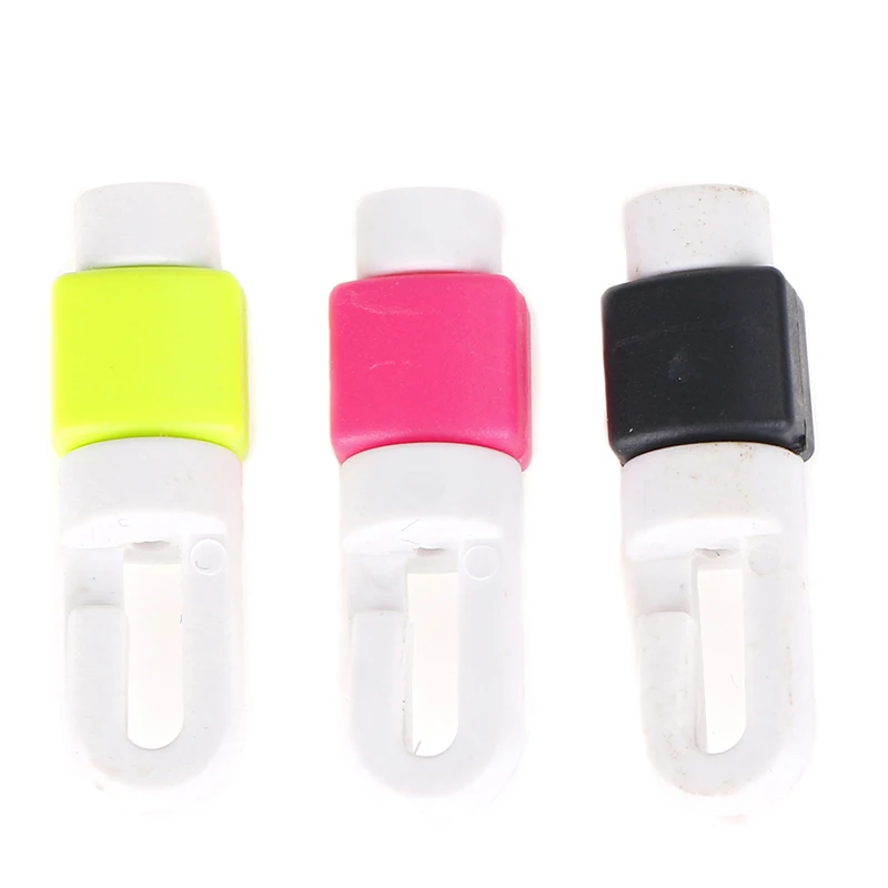 10pcs/lot Silicone CABLE WINDER Clips USB Data Cable Protector Wire Protection Winder for Phone Wire Winding Tool