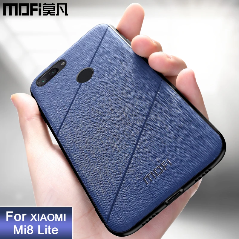 MOFi original Xiao mi 8 lite funda Xiao mi 8 x cubierta de la caja del teléfono a prueba de capas coque fundas Xiao mi 8 pro