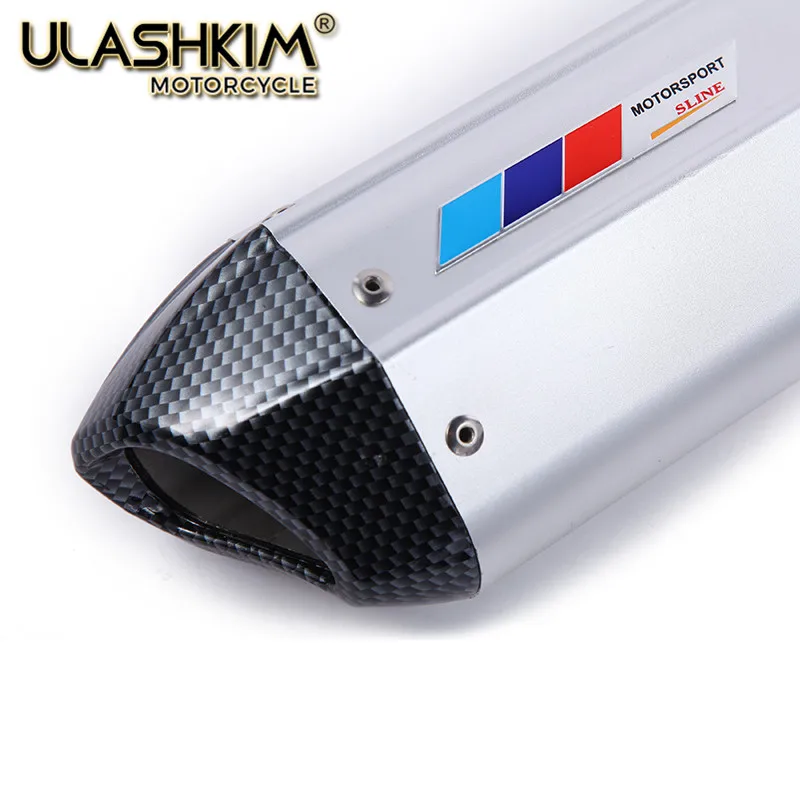 Motocicleta Universal silenciador de Escape escapar con DB-KILLER 38mm FL125 GSX-R125 GSX-S125 PCX CBR125R NSF100 Ape50 Ape100 CBR125R