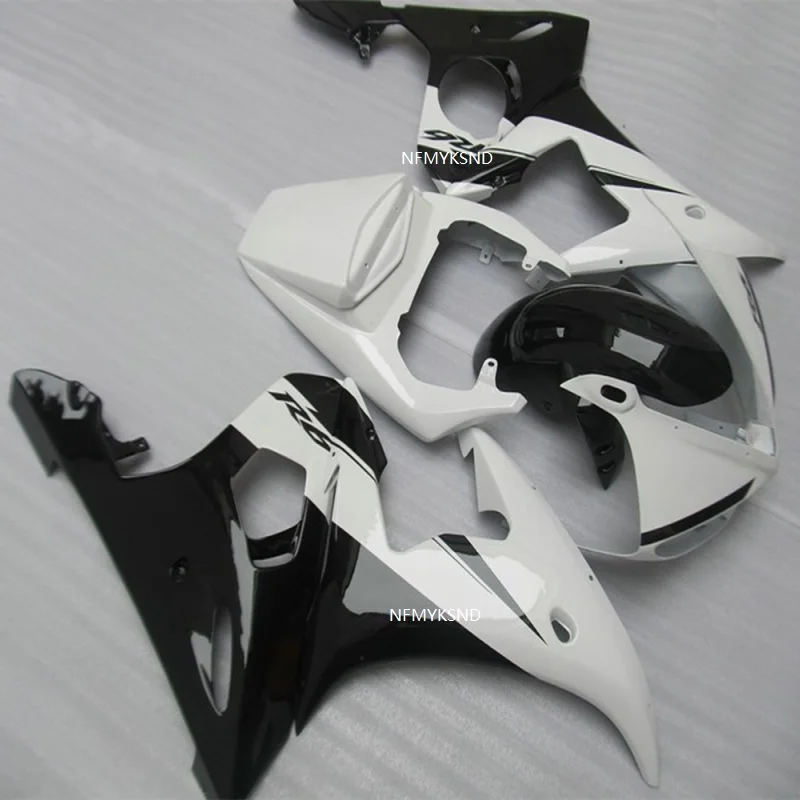 Complete Motorcycle Fairings for Yamaha YZF-600 R6 2003-2005 Year ABS Plastic 03 04 05 Motorbike Covers Body Work Panels Kit Orange White