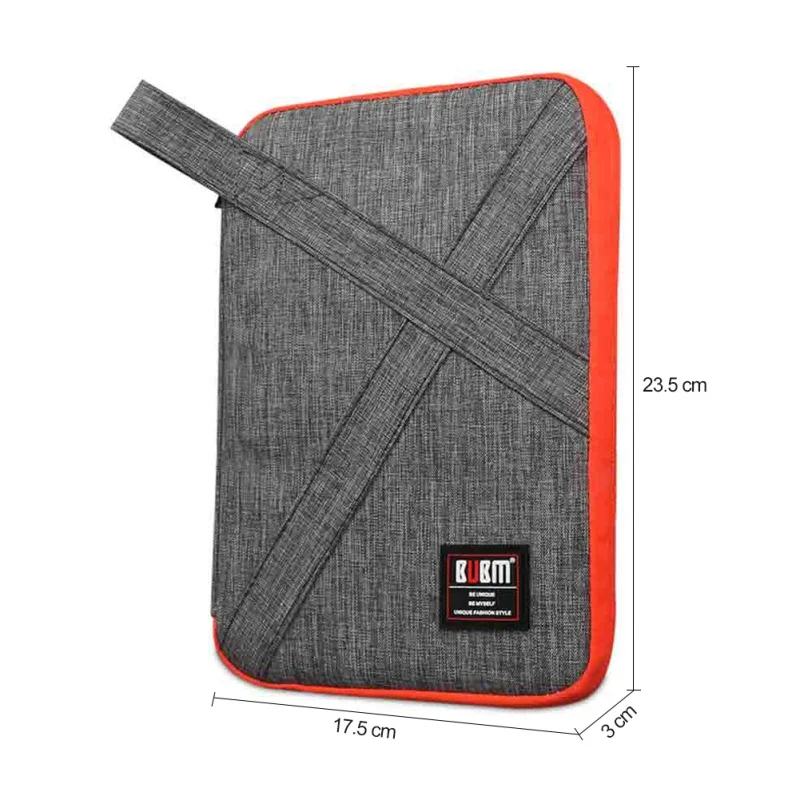 

BUBM Multifuntional Double Layer Travel Gear Flash Drives Bag Electronics Accessories USB Cable Storage Bags