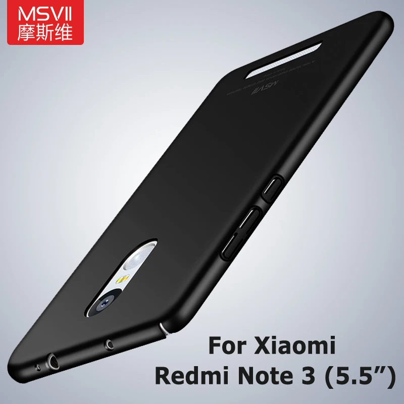 Xiaomi Redmi Note 3 чехол Msvii тонкий матовый для Pro Чехол Xaomi Жесткий ПК |