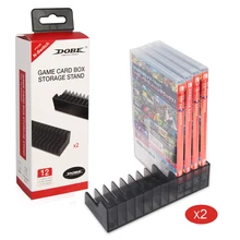 2 предмета Nintend переключатель игры CD диск держатель для хранения Подставка держатель Поддержка для nintendo переключатель NS