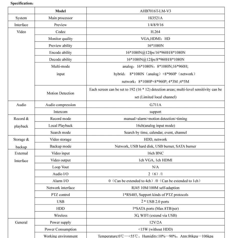 1080N 16 канальный 16CH 5 в 1 Wifi Гибридный коаксиальный XMeye DVR Onvif P2P Wifi 1080P NVR CVI TVi AHD IP CCTV домашняя камера наблюдения