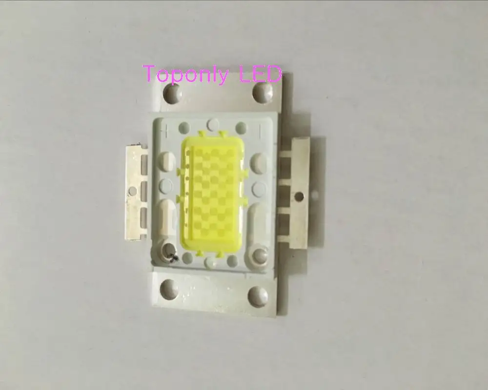 30 w Bridgelux, США multichips высокого модуль питания LED лампа(5x6) 3600lm DC15-18V 2100mA 3 года гарантии 5 шт./лот DHL