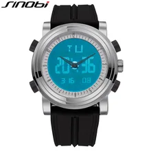 Sinobi reloj digital deportes cronógrafo reloj del amante gran stock de los hombres y de las mujeres relojes de cuarzo relojes parejas operando l31