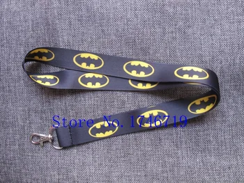 

Free Shipping 20 Pcs Superhero Batman Mobile Phone Neck Straps Neck Strap Keys Camera ID Card Lanyard GS0267