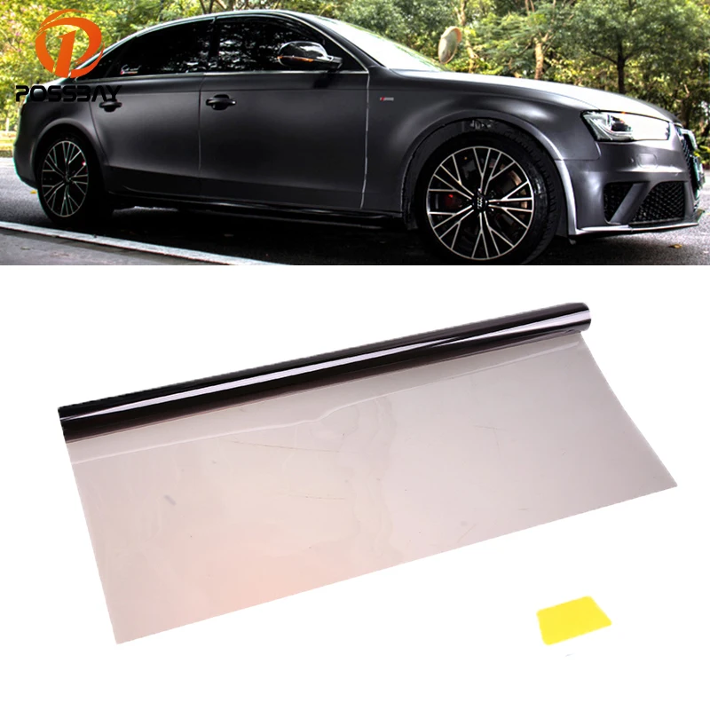 Buy POSSBAY Car Sun Shade Black Car Window Tint Film