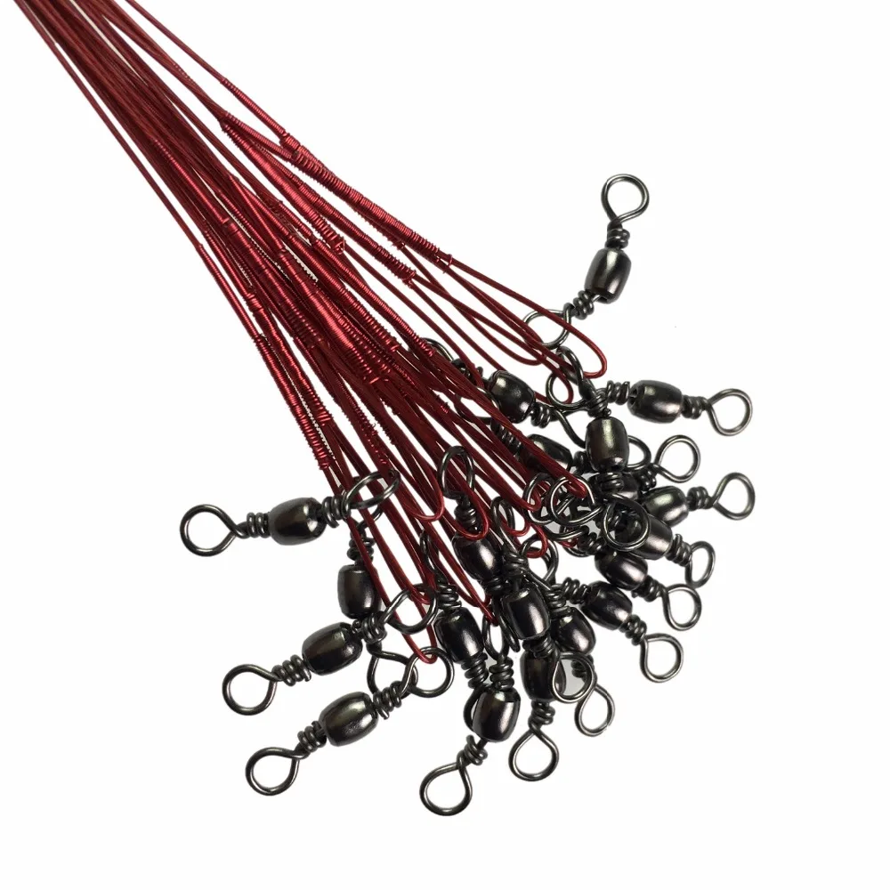 red leadcore leash