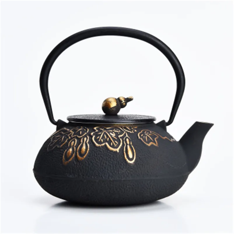 

XMT-HOME Cast iron tea pot warmer Japanese old pot cast iron pots teapot kettle tea stove trivets