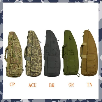 

70cm Tactical Rifle Bag Hunting Shooting Airsoft Gun Bag Case With 3 Magazine Pouches 5 Colors
