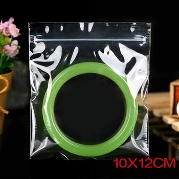 

Highly Transparent 200pcs 10x12cm Thick 0.12mm Jewelry Ziplock Bags Self Sealing Ziplock Plastic Bags For Jewelry Fod Bags