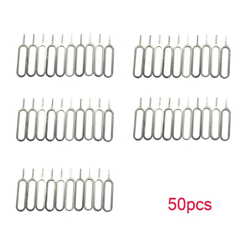 

50pcs/lot Smartphone Take Sim Card Remover Tool 100Pcs/lot Universal Sim Card Pin Removal Needle Opener