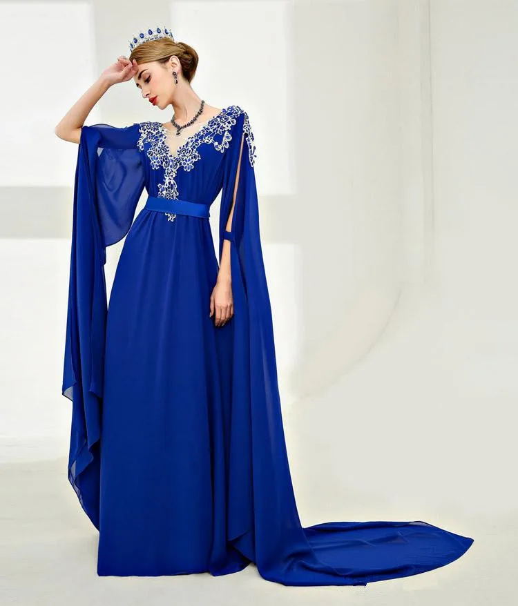2018-royal-blue-red-v-neck-long-carpet-evening (1)