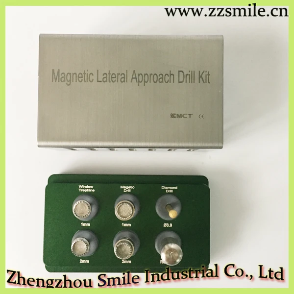 

Dental Implant Instrument Magnetic Lateral Approach Drill Kit MLA-01