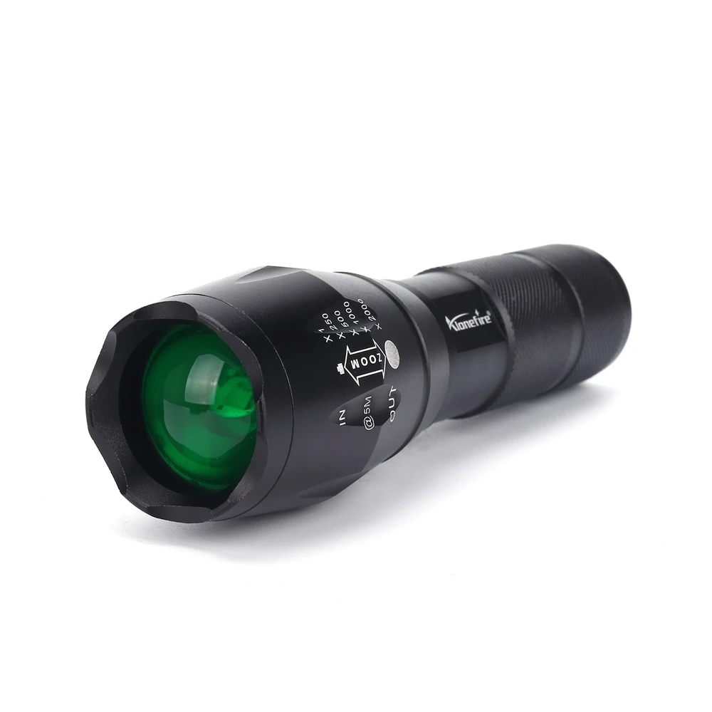 Alonefire G700-N CREE XML T6 светодиодный тактический светильник-вспышка с зумом, красный зеленый светильник, сигнальный светильник с объективом, магнит, Zaklamp, батарея 18650