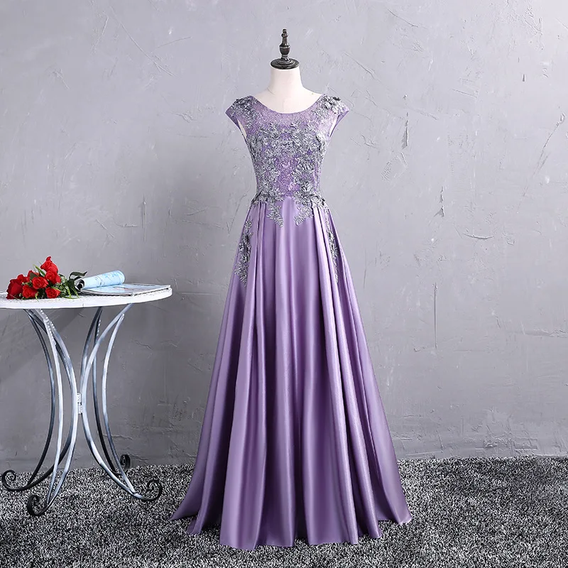 Purple Elegant Long Slim Improved Cheongsam Female Sexy Lace Floral Evening Party Dress Plus Size Qipao XXXL Novelty Vestidos