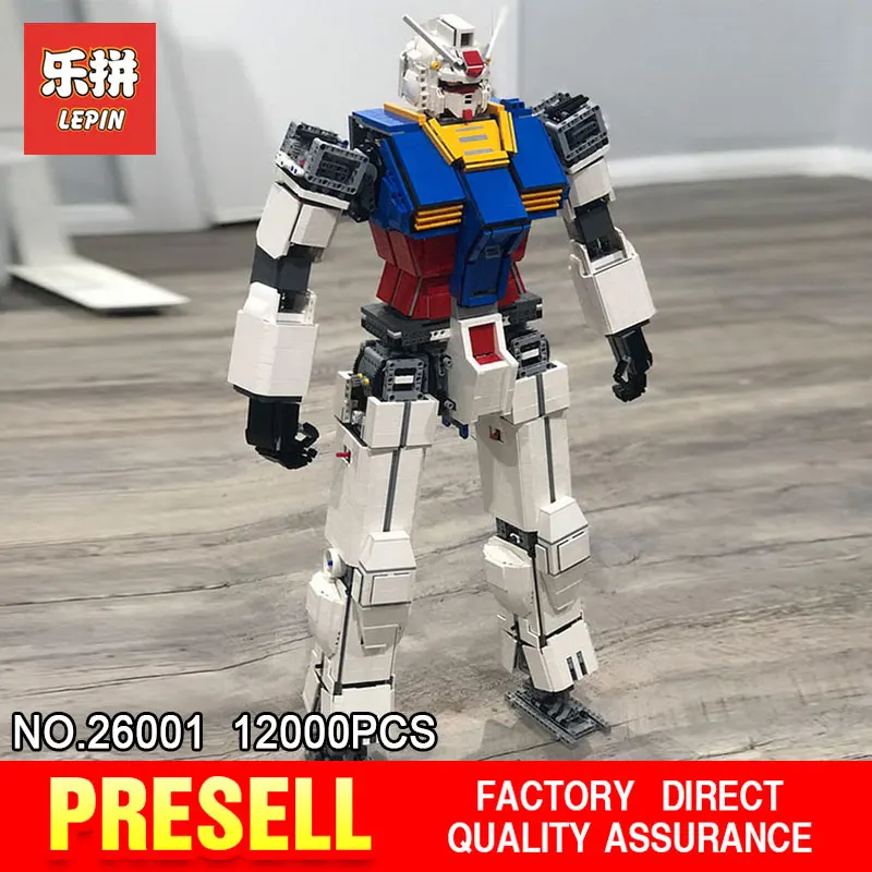 

2018 New Lepin 26001 Moc Anime Series Fictional Manned Robot Mobile Suit Building Blocks Bricks Educational Toys Kids DIY Gifts